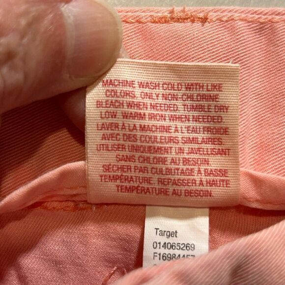 Mossimo Supply Co Short Shorts Size 3 Grapefruit Pink - Picture 4 of 4